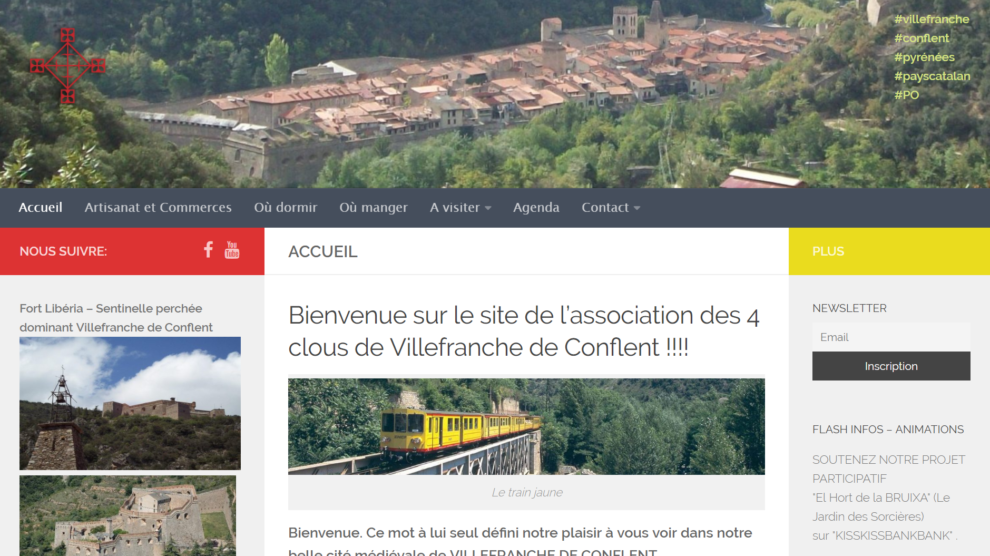 Association des 4 clous – le site web